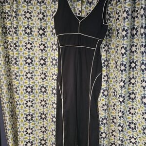 Old Navy Black Jumpsuit with White Trim